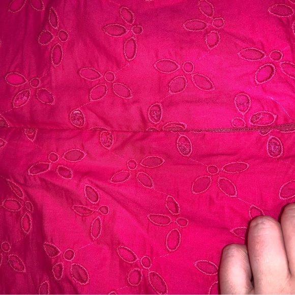 Jcrew reimagined eyelet Button-Front skirt 14 $108 spring embroidered classic - Picture 3 of 10